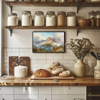 Serene Mountain Landscape Poster