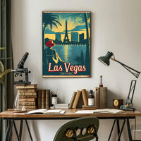 Vintage Las Vegas Poster