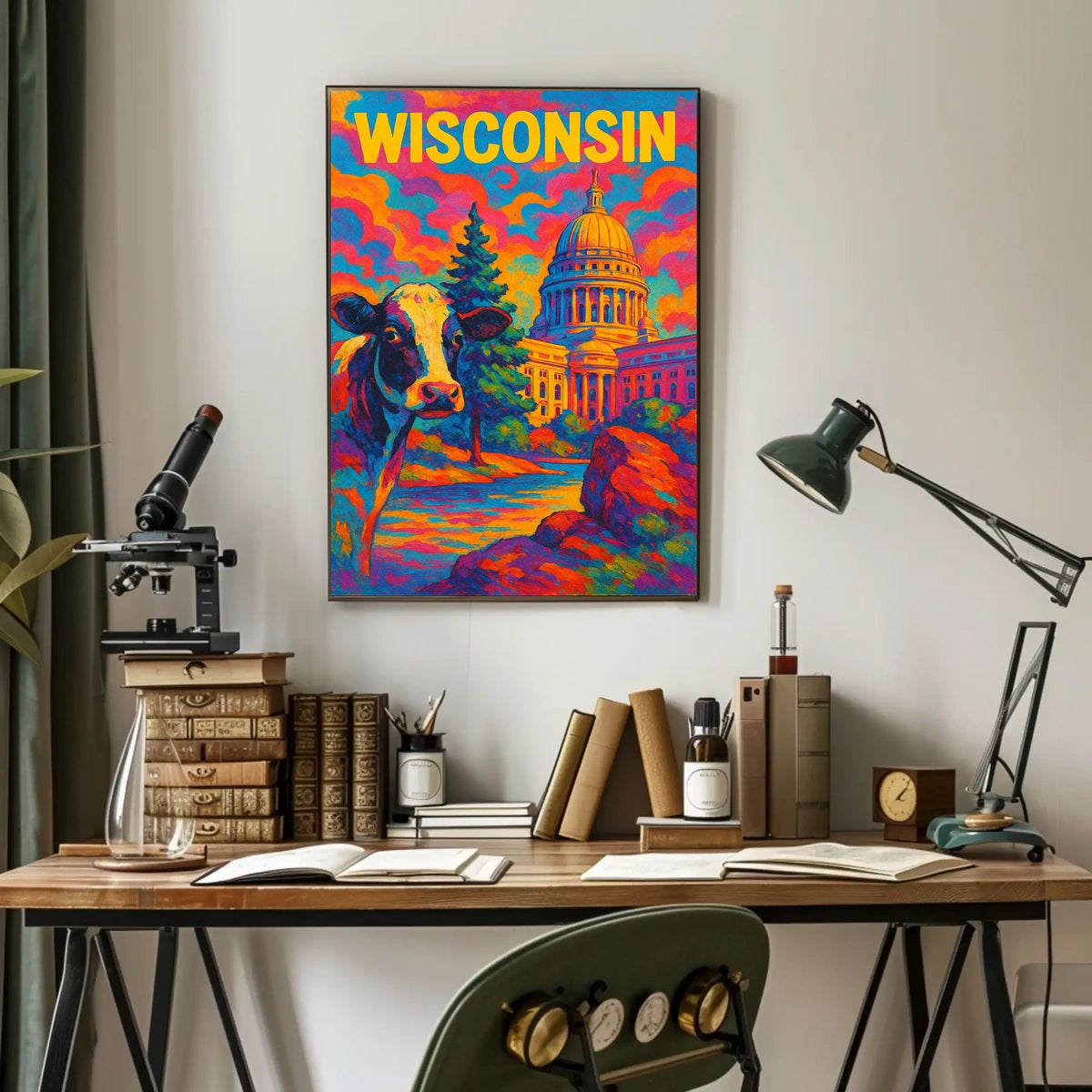 Wisconsin Vibrance Poster