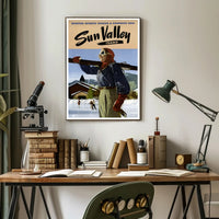Winter Sports Under a Summer Sun Poster PosterGoat
