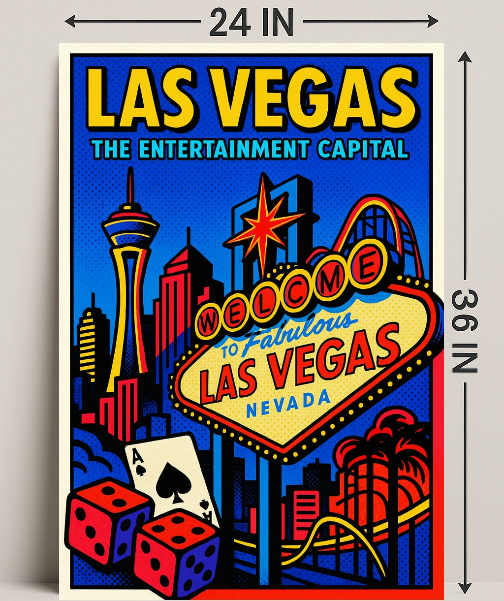 Welcome to Las Vegas Poster PosterGoat