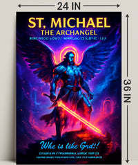 St. Michael the Archangel Poster PosterGoat
