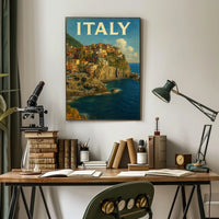 Italy Coastal Beauty Poster