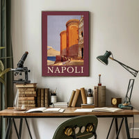 Napoli Architectural Poster
