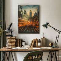New York City Lights Poster