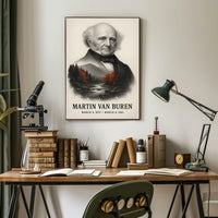 Martin Van Buren 8th President of the United States Reflections Poster