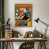 George Washington First President Poster PosterGoat