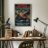 Remembering Pearl Harbor Poster
