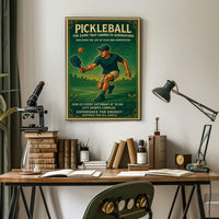 Pickleball The Game That Connects Generations Poster