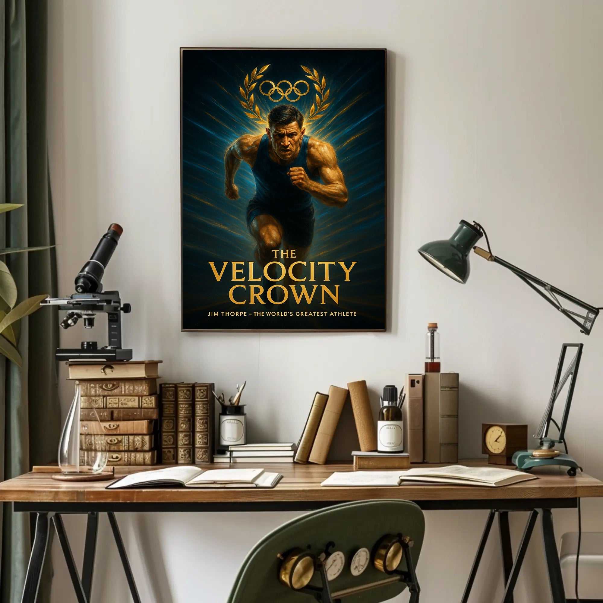The Velocity Crown Poster
