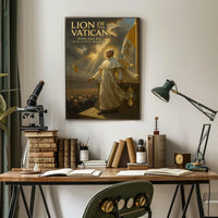 Lion Of The Vatican Pope Leo Xiv Poster