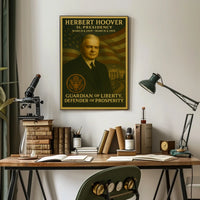 Herbert Hoover Guardian of Liberty Historical or Presidential Poster