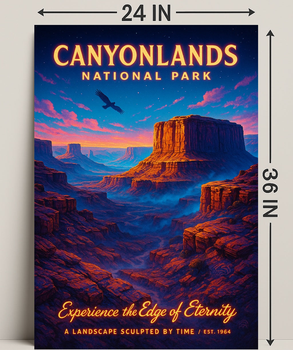 Canyonlands National Park Poster PosterGoat