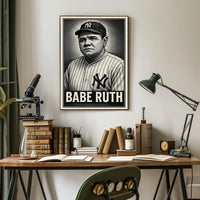 Babe Ruth Baseball Legend Poster