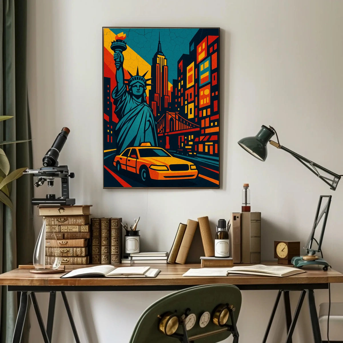 Iconic New York Vibes Poster