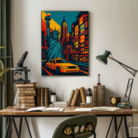 Iconic New York Vibes Poster