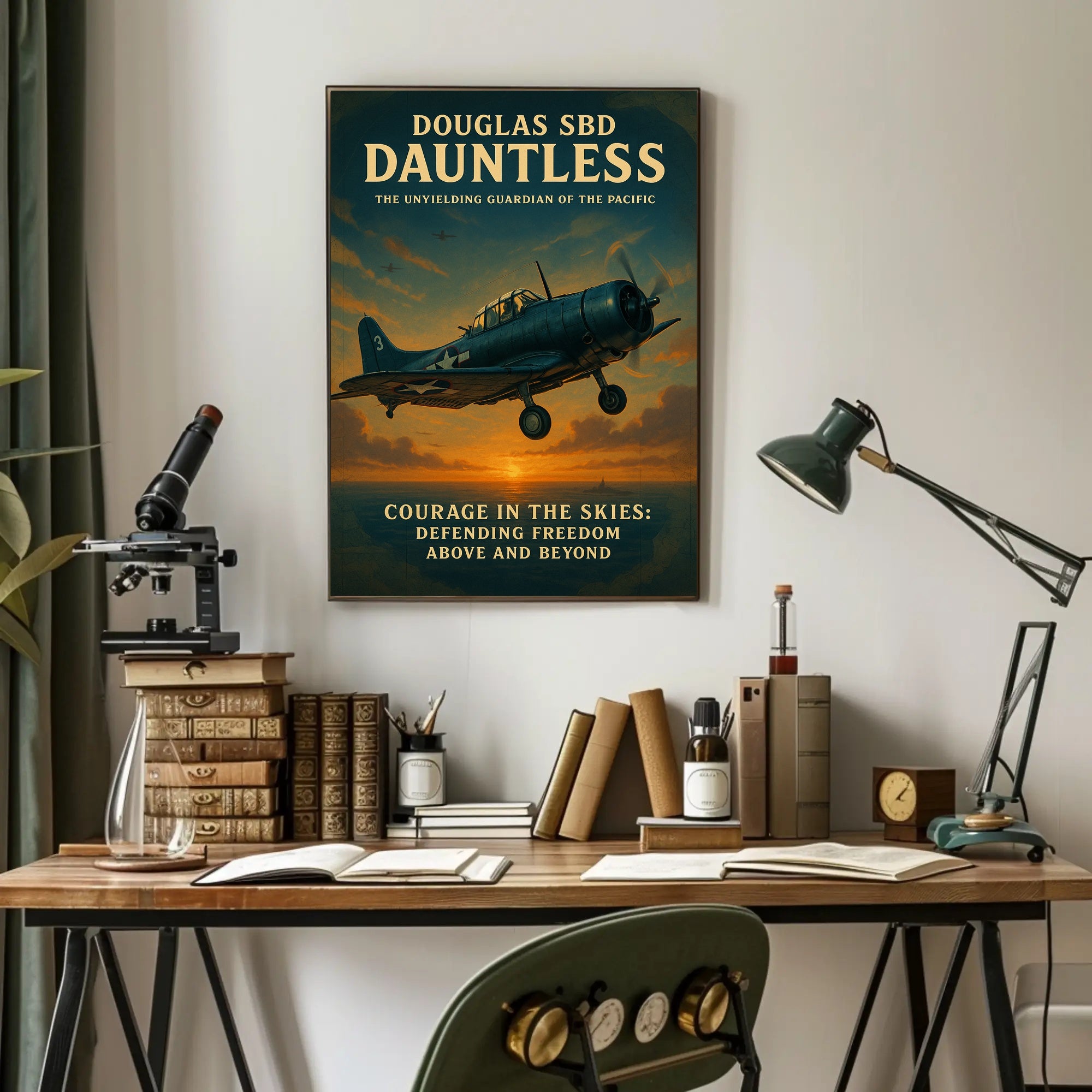 Douglas SBD Dauntless Poster