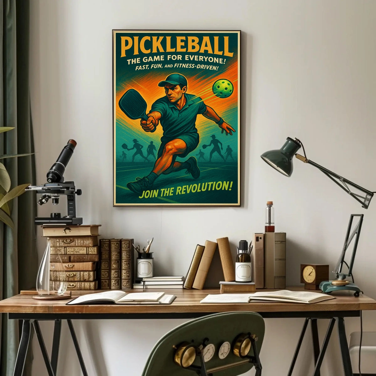 Pickleball Revolution Poster