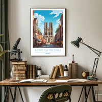 Reims Cathedral Poster