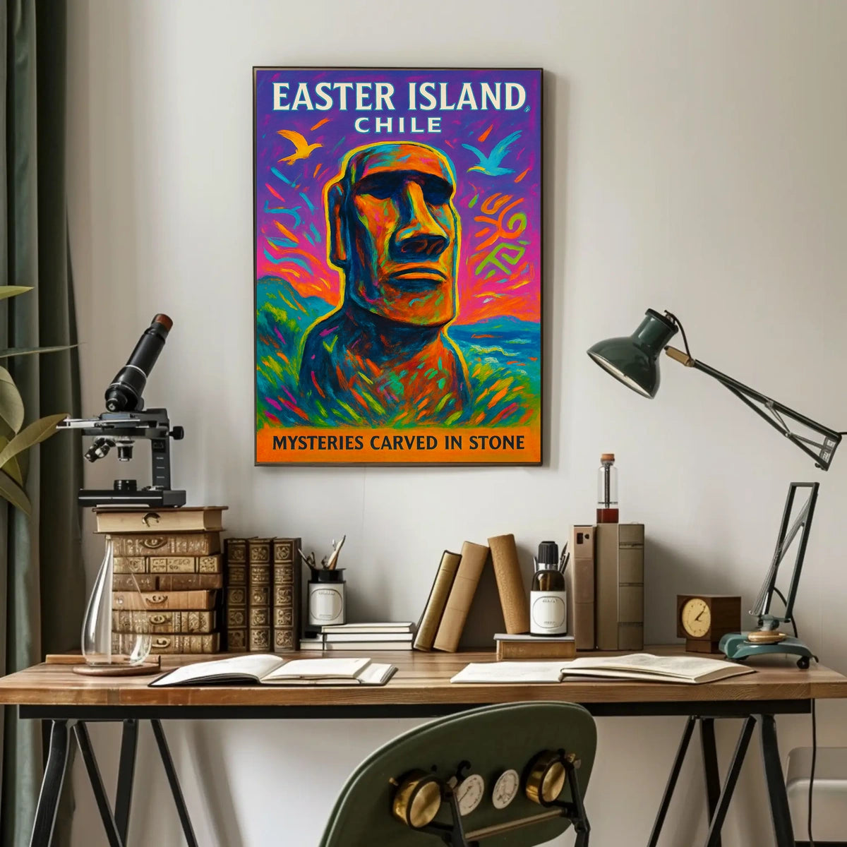 Easter Island Mysteries Poster