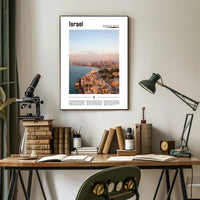 Israel's Vibrant Cityscape: A Celebratory Urban or Cityscape Poster PosterGoat