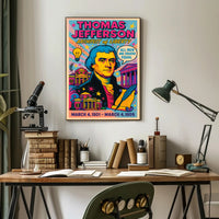 Thomas Jefferson Architect of Liberty Poster PosterGoat