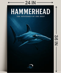 Hammerhead The Mysteries of the Deep Poster PosterGoat