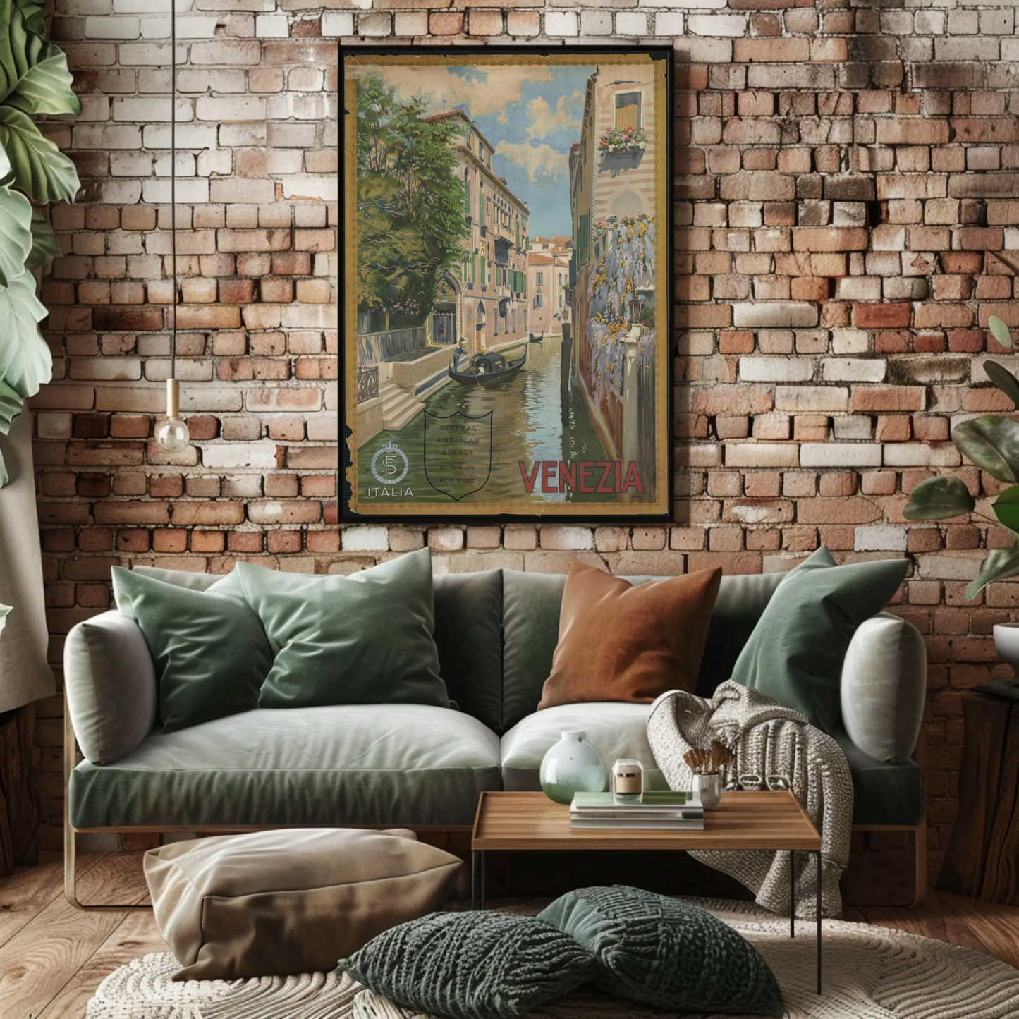 Venice Travel Poster