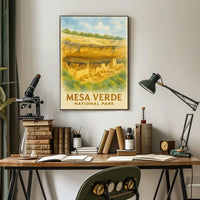Mesa Verde National Park Scenic Poster