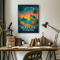 Naples, Florida Paradise Awaits Poster