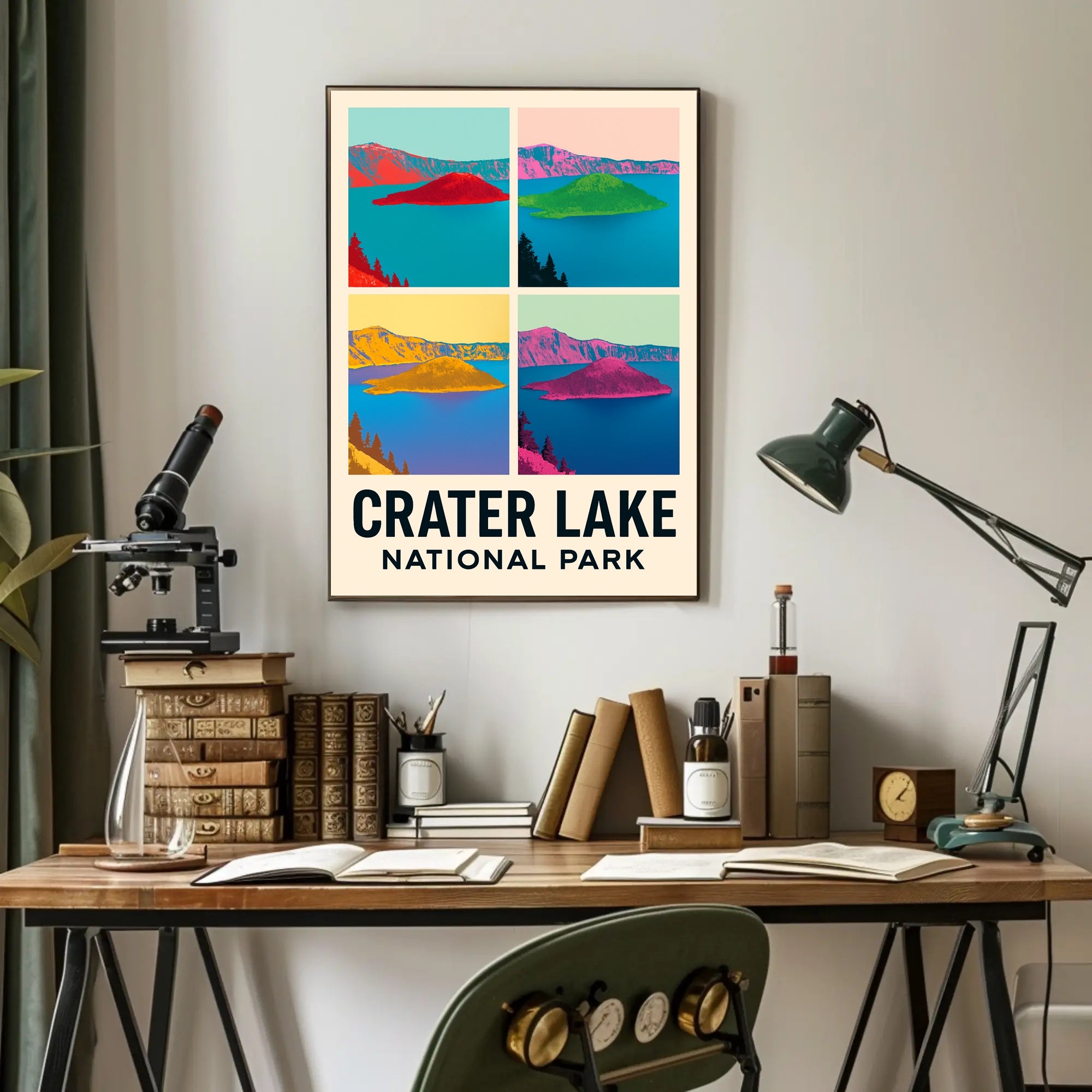 Crater Lake National Park Poster