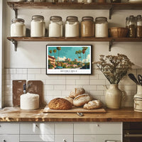 Beverly Hills Glamour Sunlit Streets Urban or Cityscape Poster