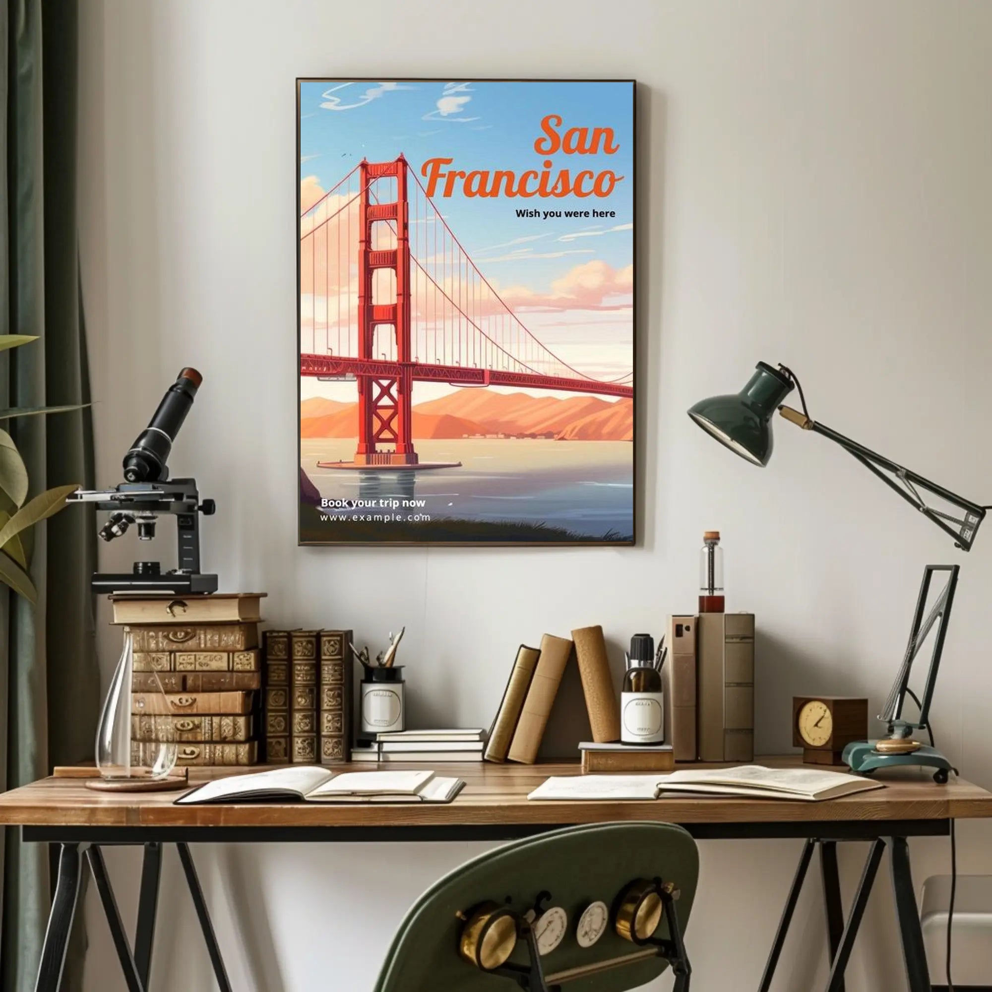 Discover San Francisco Poster PosterGoat