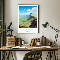 Pen y Fan, Wales Poster