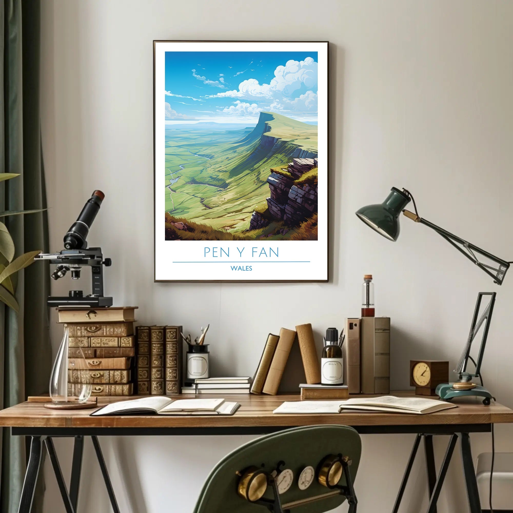 Pen y Fan, Wales Poster