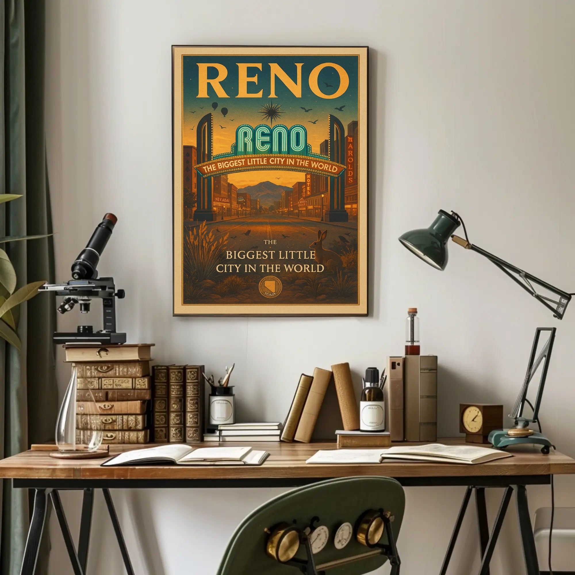 Reno: The Biggest Little City Poster