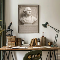 George Washington Bust Classical Historical or Presidential Poster