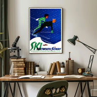 Dartmouth Skiway Vintage Sports Poster PosterGoat