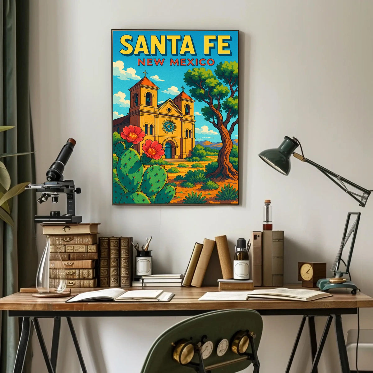 Santa Fe New Mexico Poster