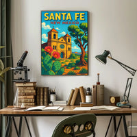 Santa Fe New Mexico Poster