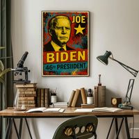 Joe Biden 46th President of the United States Graffiti Pop Art Poster