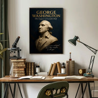 George Washington The Legacy of Leadership Poster