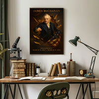 James Buchanan Presidency Poster