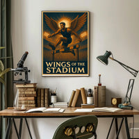 Wings of the Stadium Poster