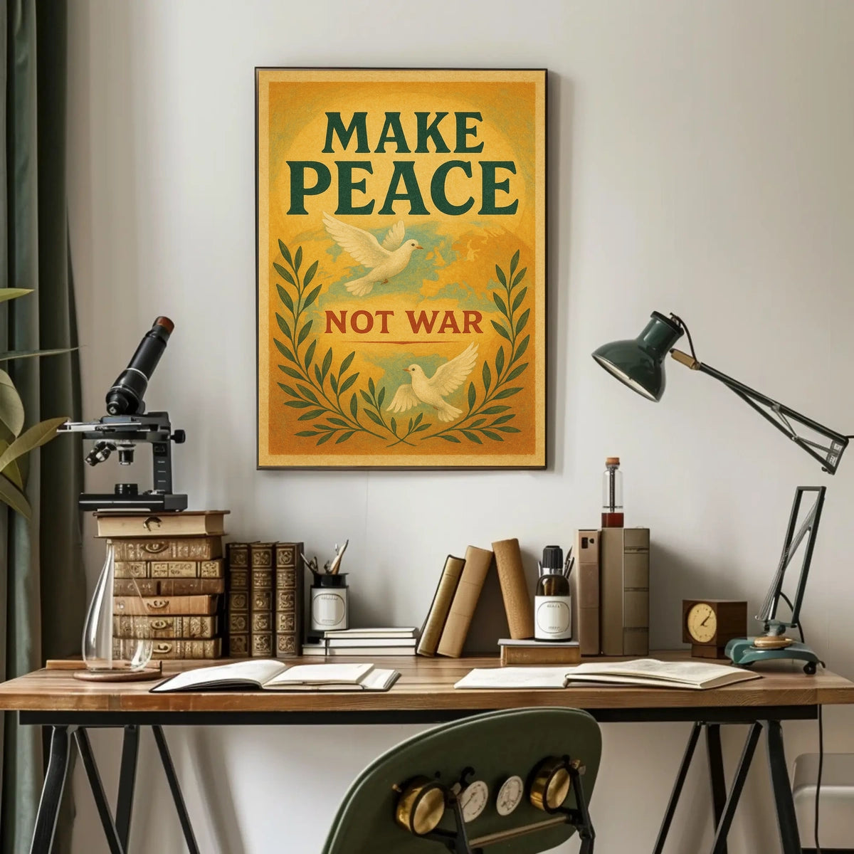 Make Peace, Not War Poster