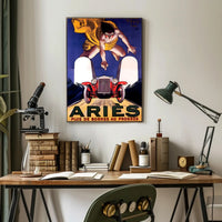 Aries Automotive Advertisement Poster