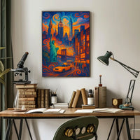 Vivid Dreams of New York Poster