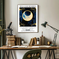 William Morris Cotton Prints Exhibition Poster