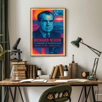 Richard Nixon 37th President Poster