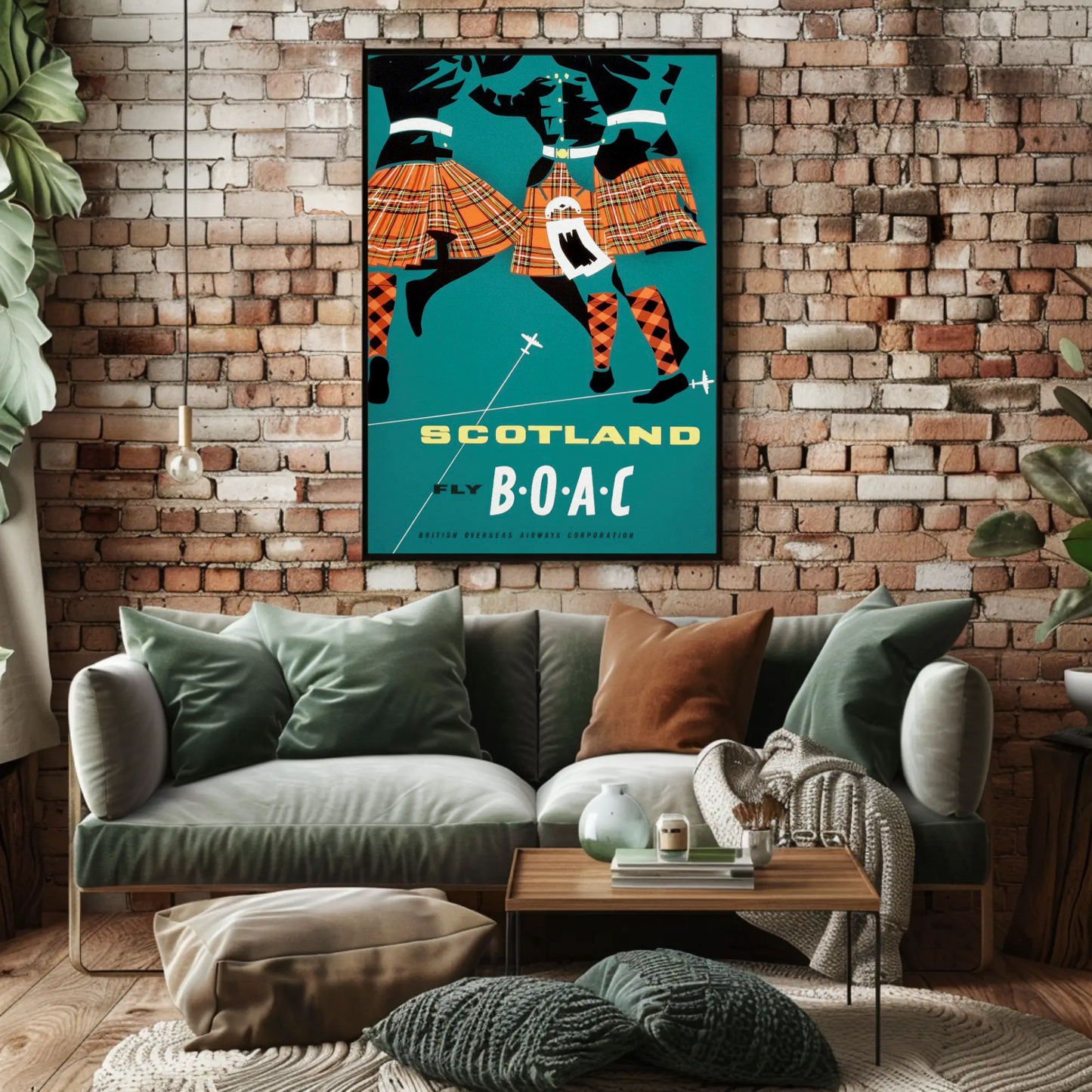 Fly to Scotland with BOAC